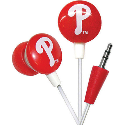 MLF10169PHL MLB Earbuds, Philadelphia Phillies