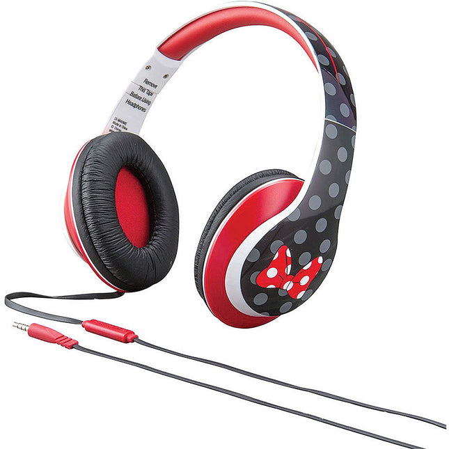 Minnie Mouse Over-the-Ear Headphones w/Mic