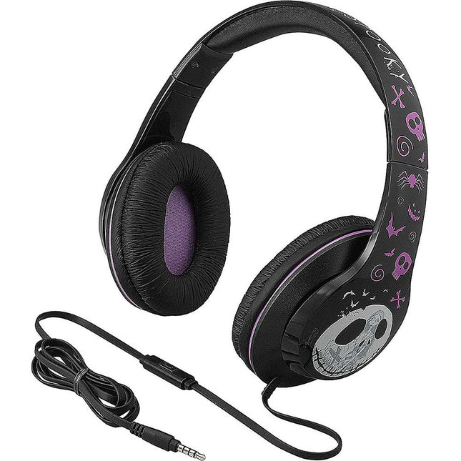 Nightmare Before Christmas Over the Ear Headphones with Built in Microphone