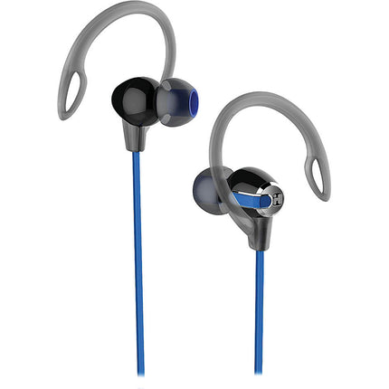 Sport Headphones w/Mic, Blue