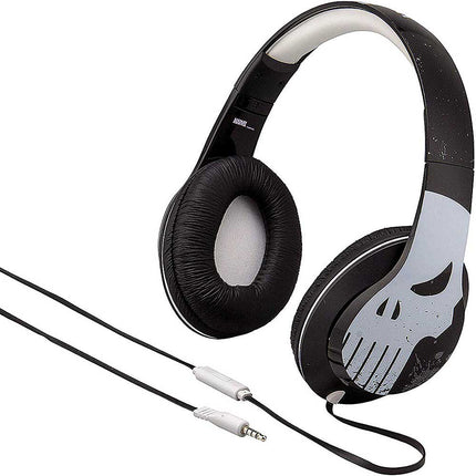 Punisher Over The Ear Wired Headphones with Built in Microphone
