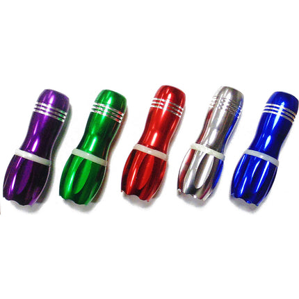 V32313010 9-LED Flashlight Assorted Colors, 5-Pack