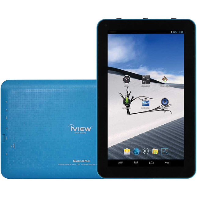 910TPCBL 8GB 9" Capacitive Screen Tablet, Blue