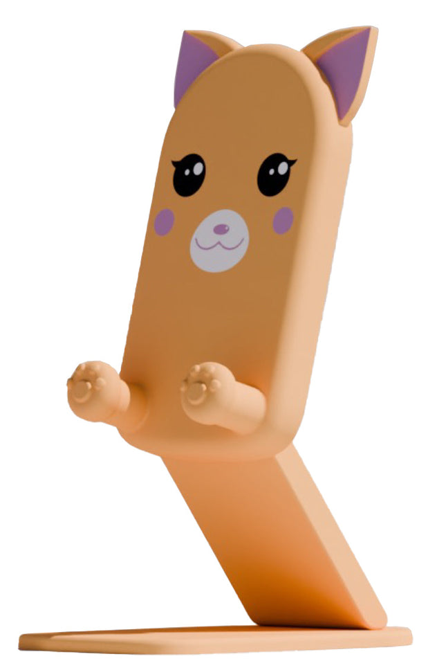 Adjustable Phone Stand For Desks & Countertops, Orange