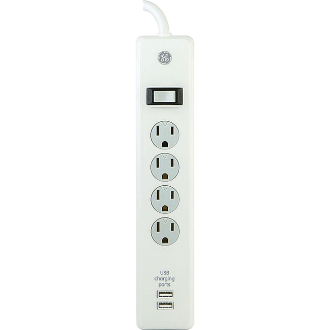 Surge Protector, 4 Outlet 2 USB Ports