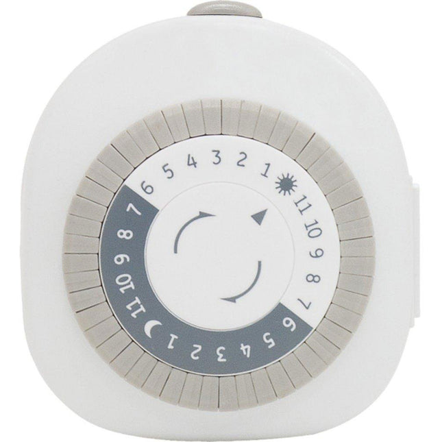 Mechanical 24-Hour 1-Outlet Plug-In Timer