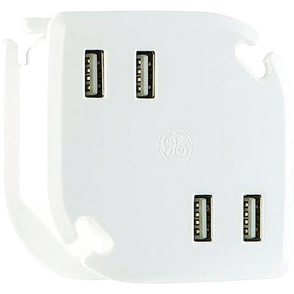 4.4-Amp 4-Port Wrap-n-Charge(TM) USB Wall Charger