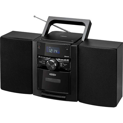 Bluetooth Cassette/MP3/CD/Radio Player, Black