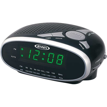 JCR175 AM/FM Clock Radio w/ Aux Input