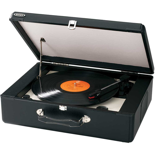 JTA420 Retro Style 3-Speed Turntable w/ Built-in Speakers