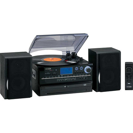 JTA980B 3-Speed Turntable CD/AM/FM Music System