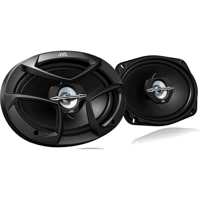 6 x 9 Inches 400W Max 3-Way Coaxial Speakers, Set of 2