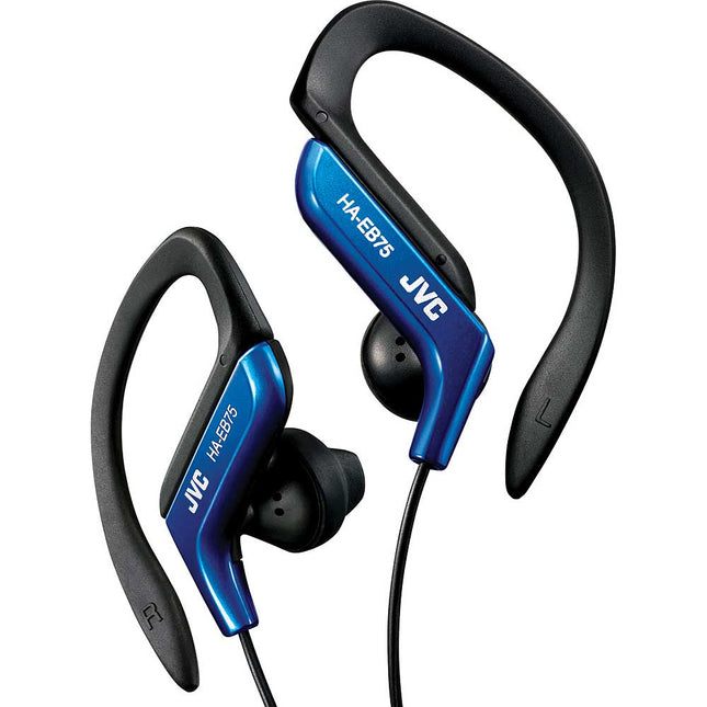 HA-EB75-A Sports Ear Clip Headphones, Blue