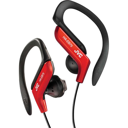 HA-EB75-R Sports Ear Clip Headphones, Red