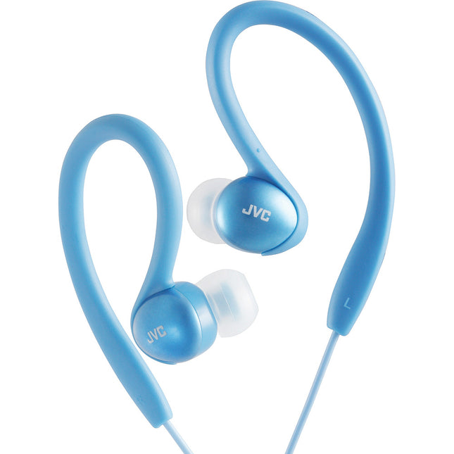 HA-EBX5AN Sports Clip Earbuds, Blue