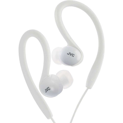 HA-EBX5W Sports Clip Earbuds, White