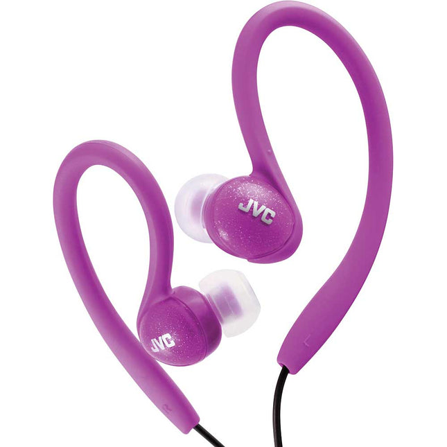 HA-EBX85V Sports In-Ear Clip Headphones, Violet