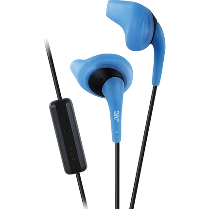 “Gumy Sports” In-Ear Headphone w/Remote & Mic, Blue