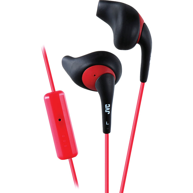 “Gumy Sports” In-Ear Headphone w/Remote & Mic, Black