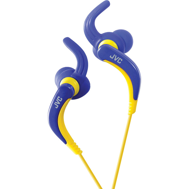 HA-ETX30-A Sports Clip Earbuds, Blue