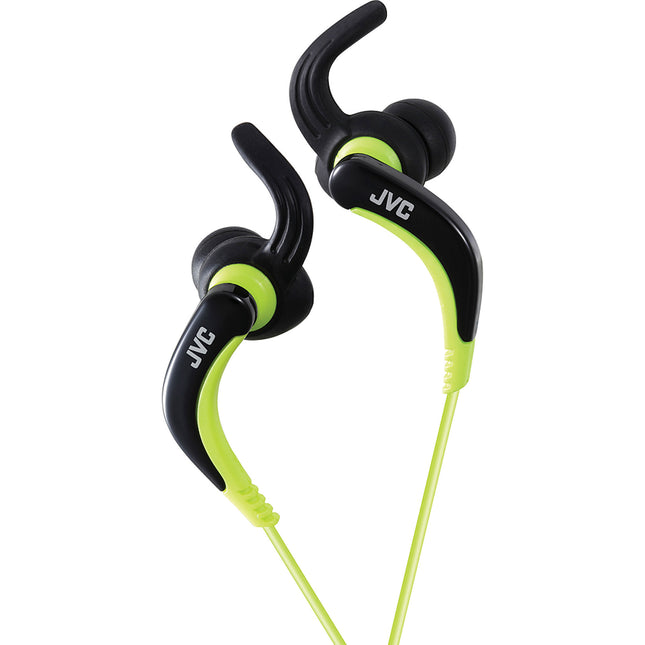 HA-ETX30-B Sports Clip Earbuds, Black
