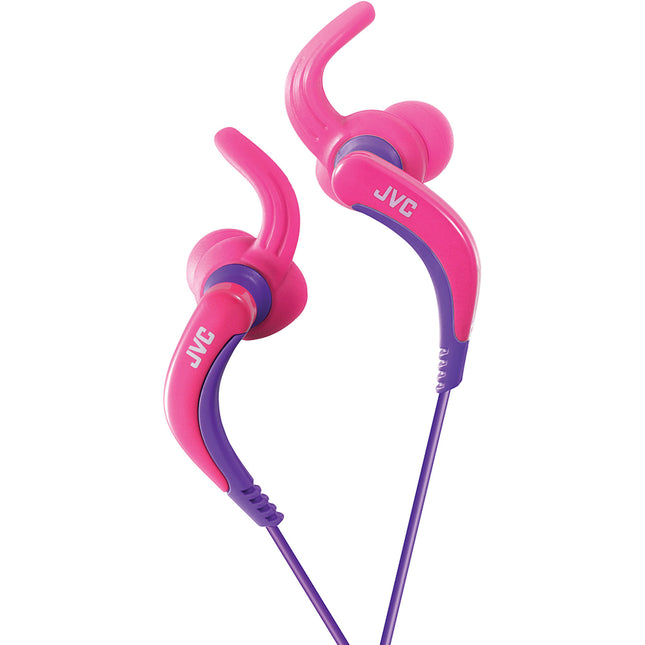 HA-ETX30-P Sports Clip Earbuds, Pink