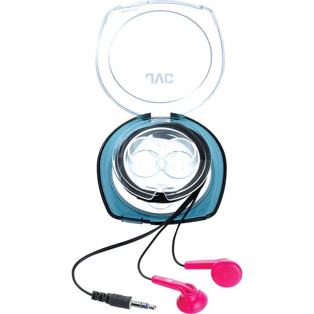 HA-F10CP Earbuds with Carry Case, Pink