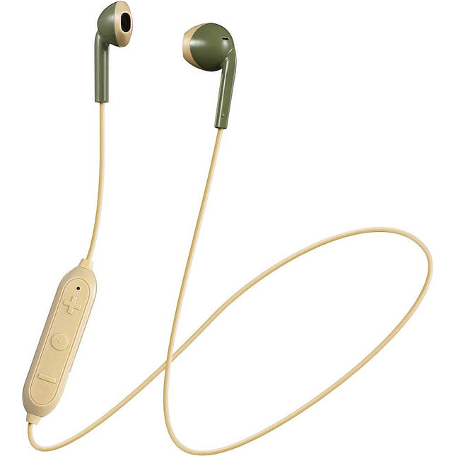 Retro Wireless Bluetooth Earbuds, Green