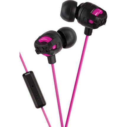 HA-FR201P Xtreme Xplosives Earbuds w/Mic & Remote, Pink