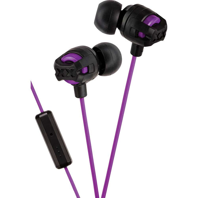 HA-FR201V Xtreme Xplosives Earbuds w/Mic & Remote, Violet