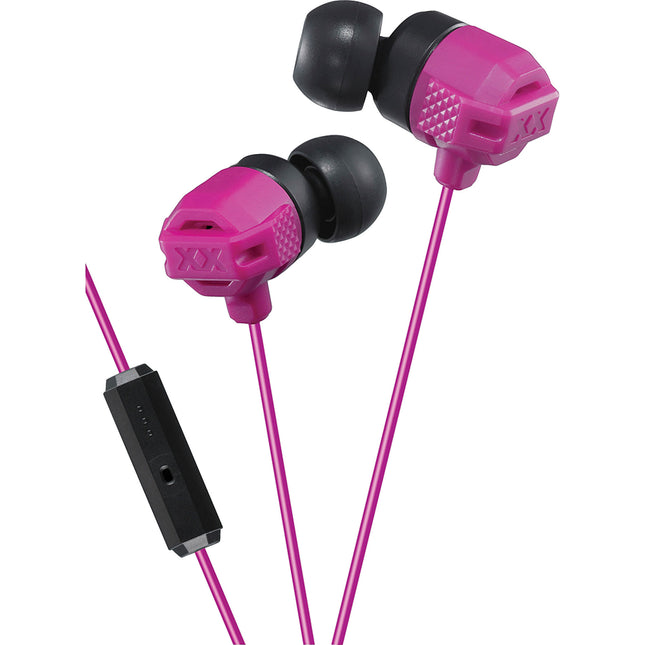 XX Smartphone Xtreme Bass Headphones, Pink