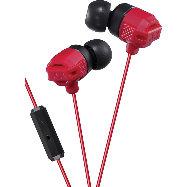 XX Smartphone Xtreme Bass Headphones, Red