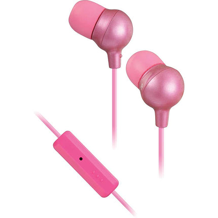 HA-FR36P "Marshmallows" Earbuds w/Mic & Remote, Pink