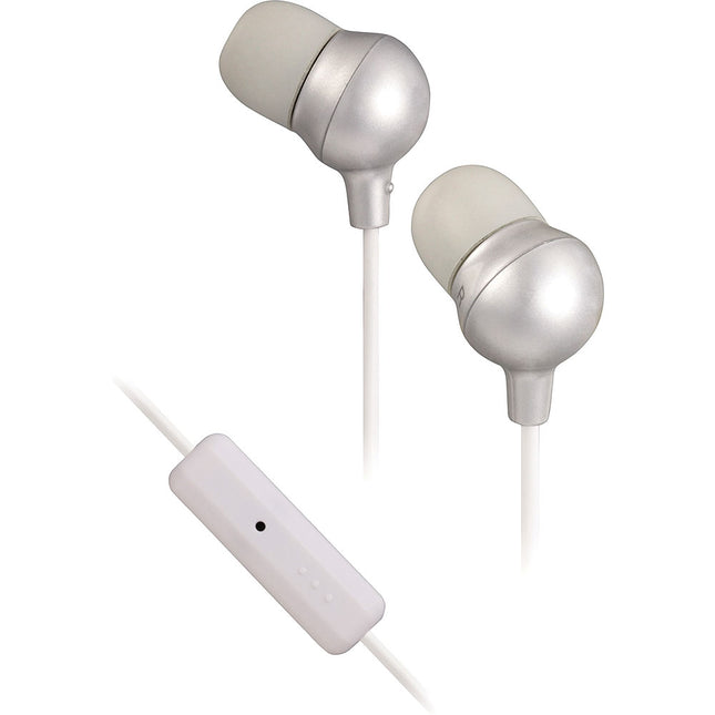 HA-FR36S "Marshmallows" Earbuds w/Mic & Remote, Silver