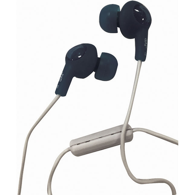 Gumy Plus In-Ear Headphones w/Mic & Remote, Black
