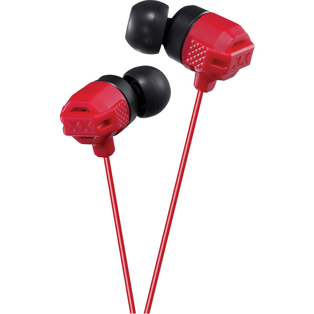HA-FX102R XX Xtreme Bass IE Headphones, Red