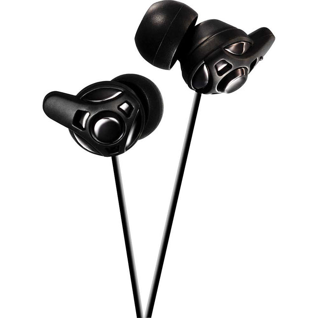 HA-FX40B High Clarity Sound Earbuds, Black