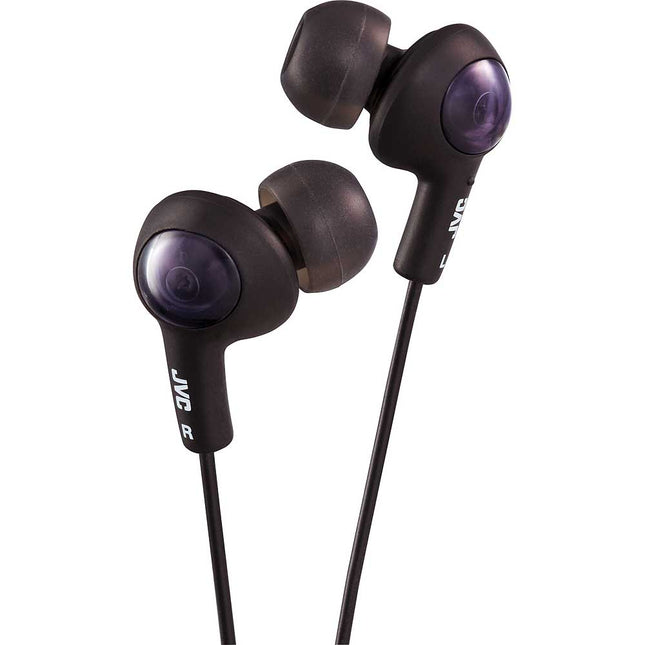 HA-FX5B "Gummy Plus" Earbuds, Black