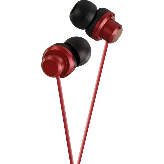 HA-FX8R "RIPTIDZ" Earbuds, Red