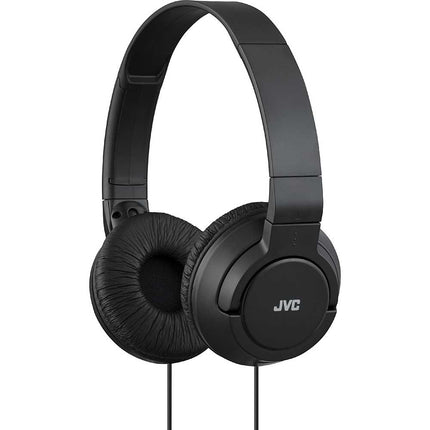 HA-S180-B Lightweight Headphones, Black
