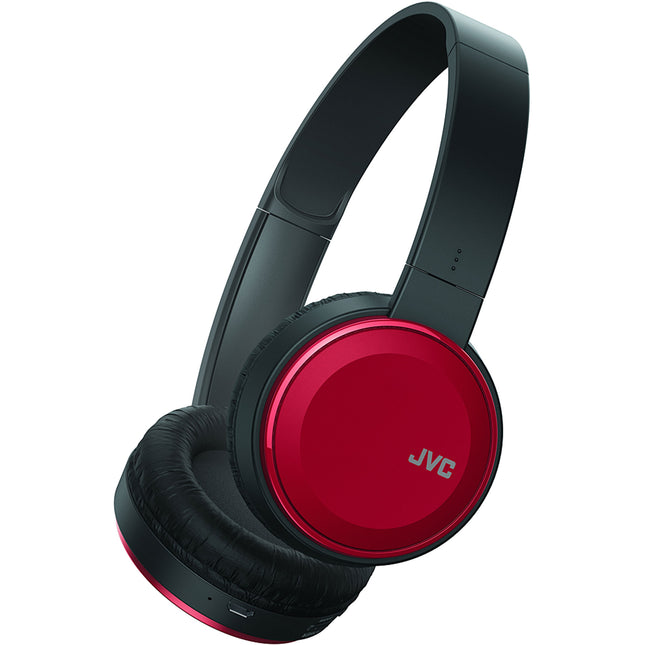 Flat Headphones w/Mic, Red