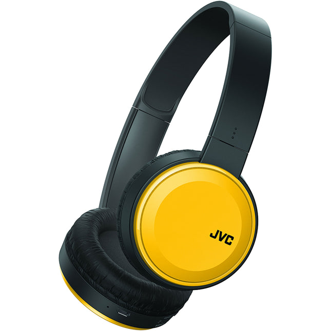 Flat Headphones w/Mic, Yellow