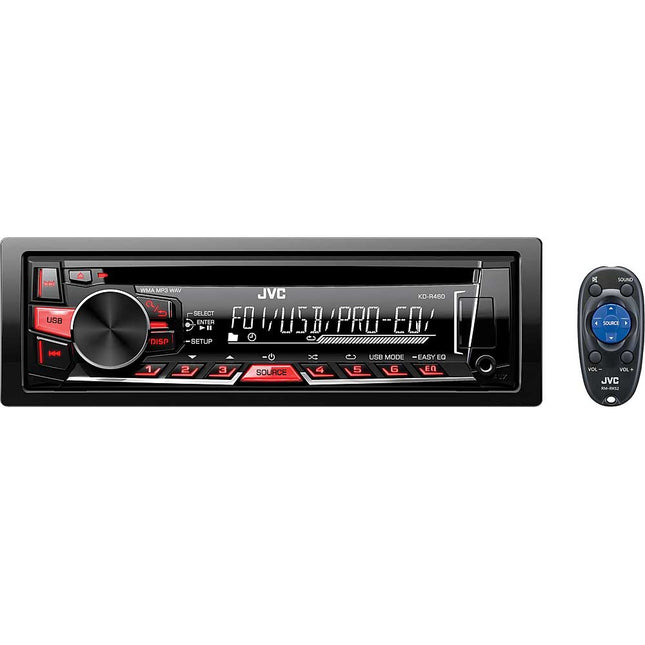 KD-R660 Single DIN CD/MP3/USB/Aux/Remote Control Receiver