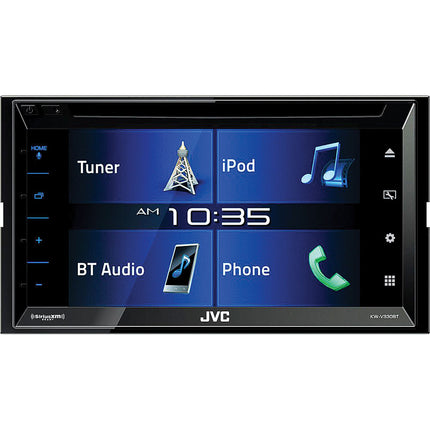 6.8" Double DIN Bluetooth In-Dash DVD/CD/AM/FM/Digital Media Car Stereo with SiriusXM