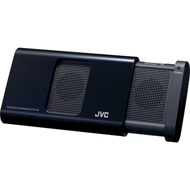 SP-A130-B Color Matching Portable Stereo Speakers For iPod, Black