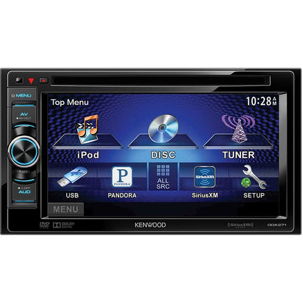 DDX271 2-DIN 6.1" Touchscreen DVD/CD/MP3/USB/AM/FM Receiver
