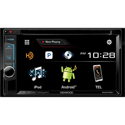 6.2" Double DIN DVD Bluetooth Receiver