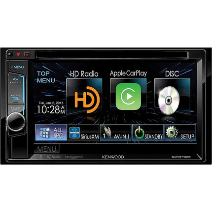 6.2" In Dash 2-DIN DVD Apple CarPlay Bluetooth