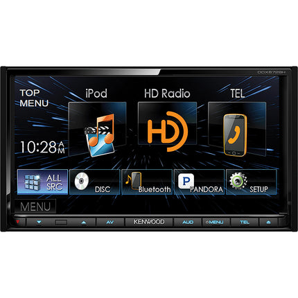 DDX672BH In-Dash 2-Din Monior Receiver with Bluetooth & HD Radio