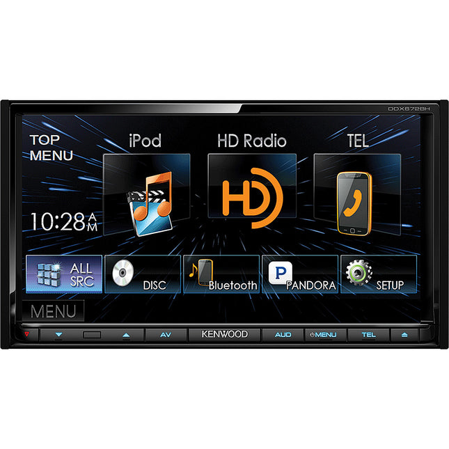 DDX672BH In-Dash 2-Din Monior Receiver with Bluetooth & HD Radio